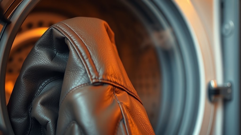 leather damage from heat