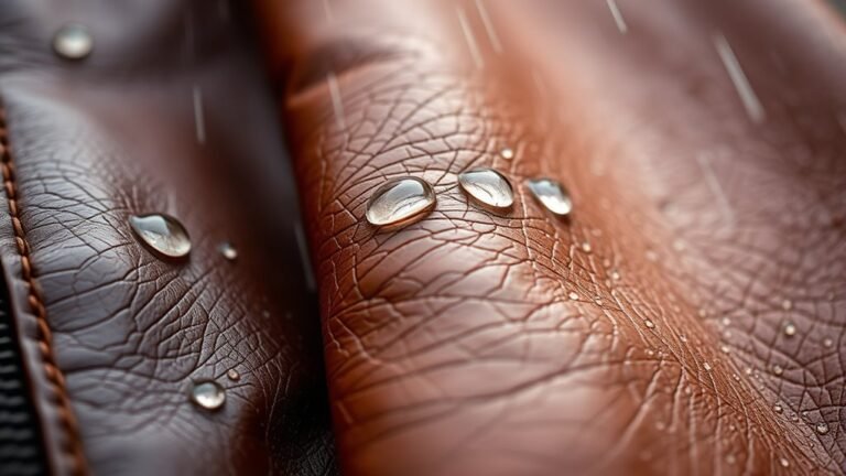 leather is water resistant