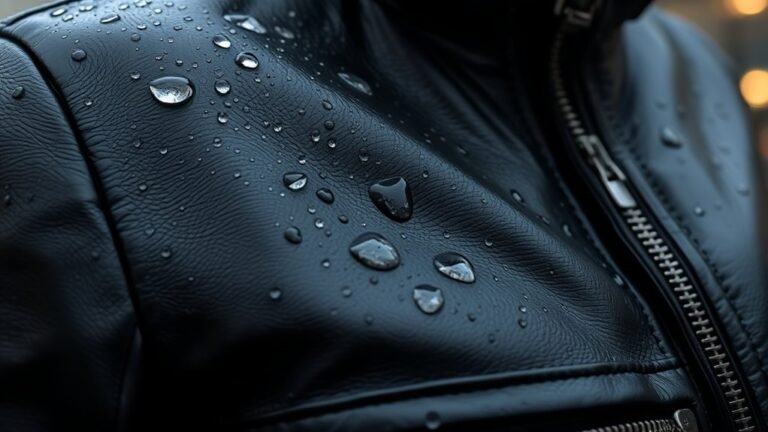 leather jacket weather considerations