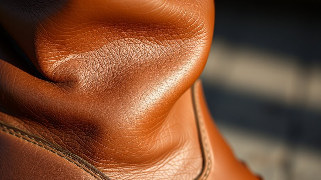 leather molds with wear