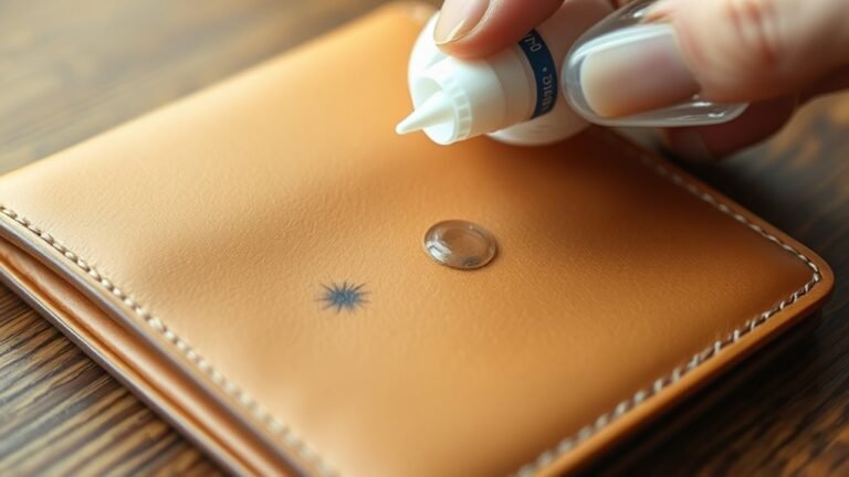 leather pen stain removal