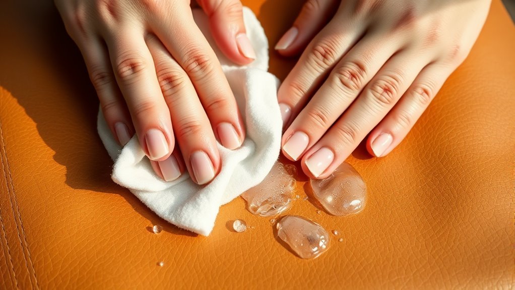 leather residue removal guide