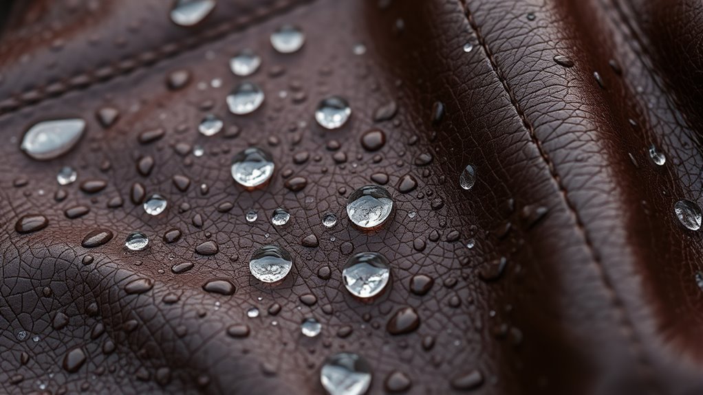 leather s water resistance capabilities