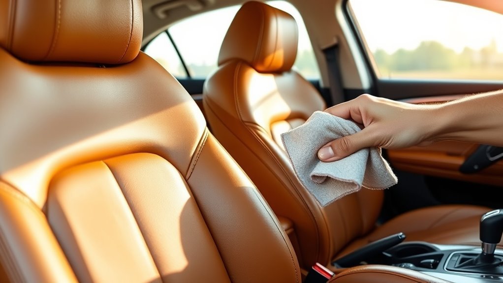 leather seat maintenance schedule