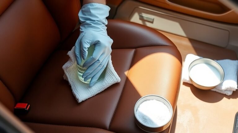 leather seat odor removal