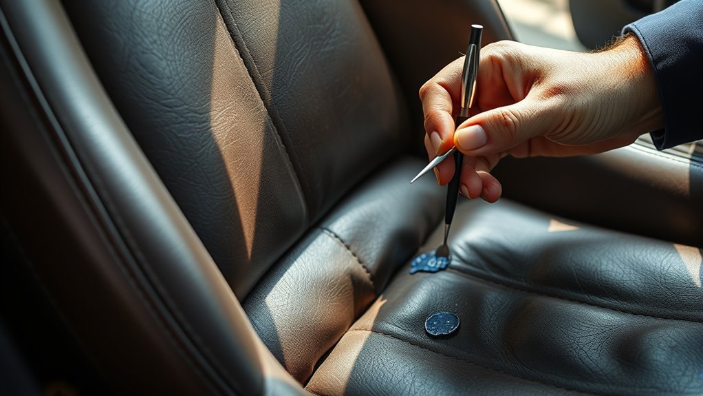 leather seat repair costs