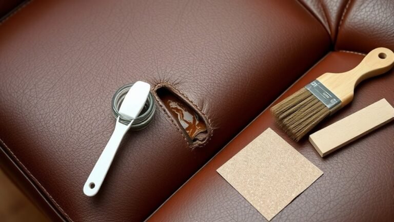 leather seat repair guide