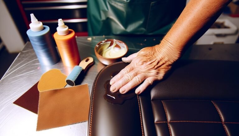 leather seat repair guide