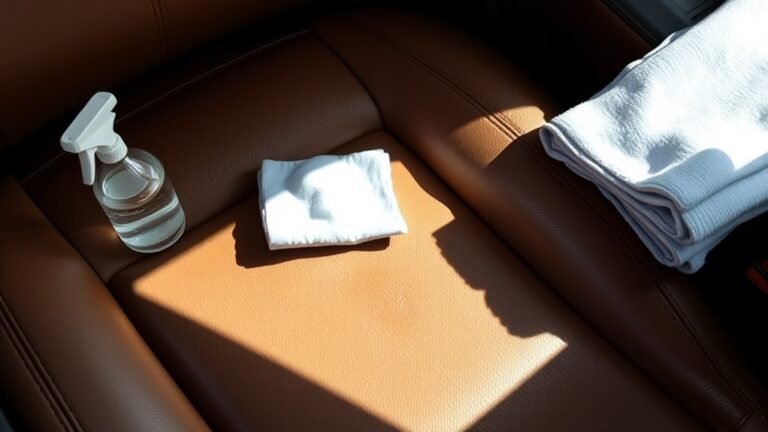 leather seat urine cleaning