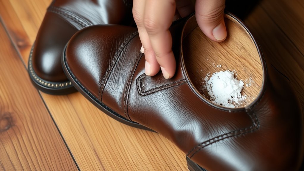 leather shoe squeaking causes