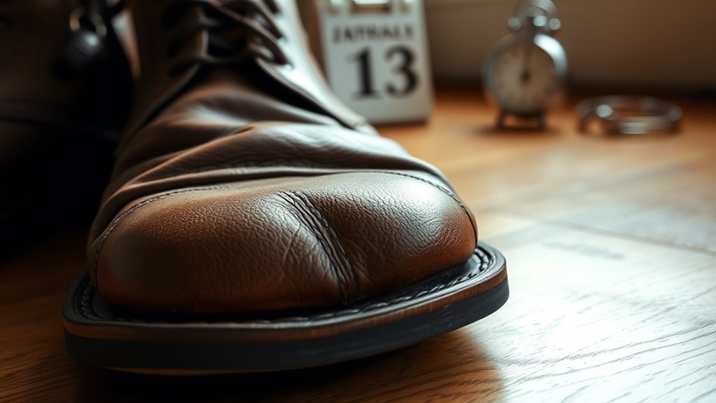 leather shoes soften gradually