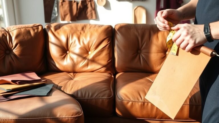leather sofa repair costs
