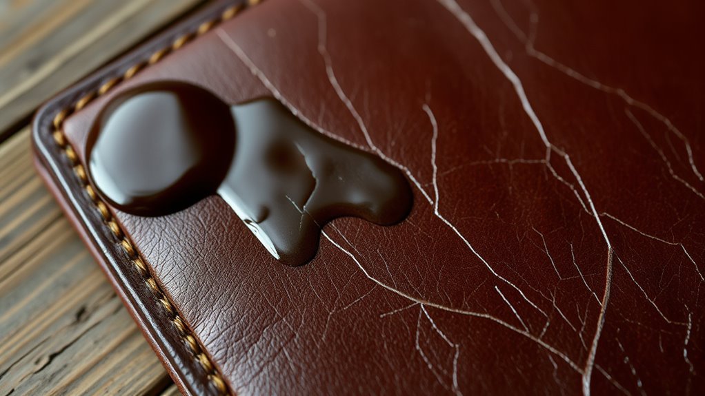 leather staining risks