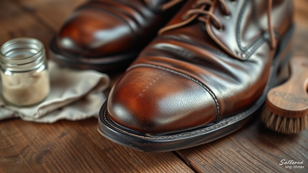 leather surface preparation steps