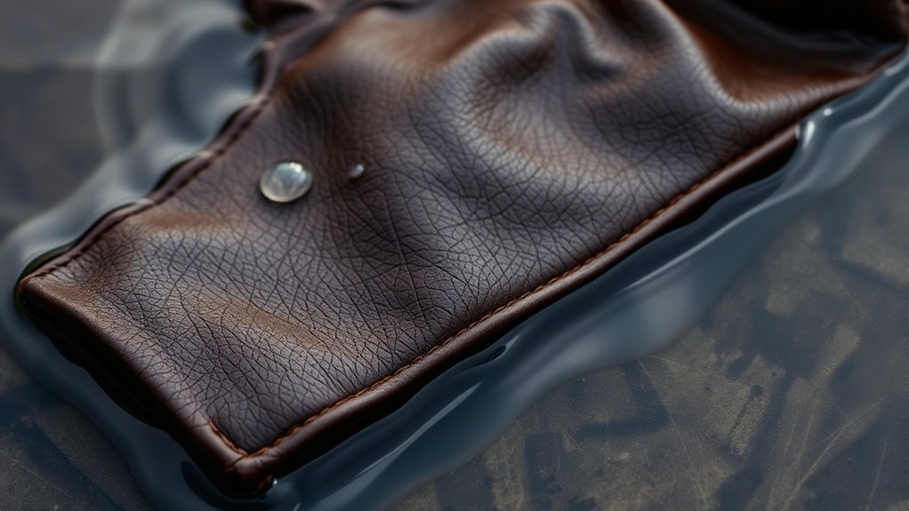 leather water resistance varies