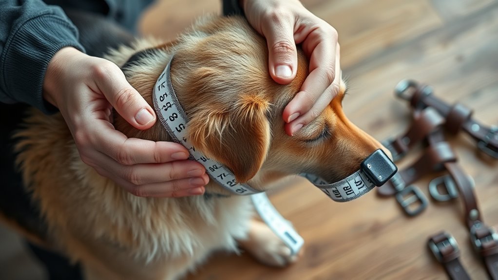 measure dog s neck accurately