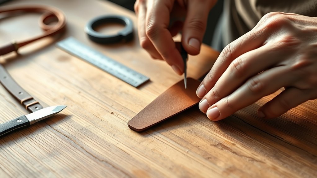 measure mark punch accurately