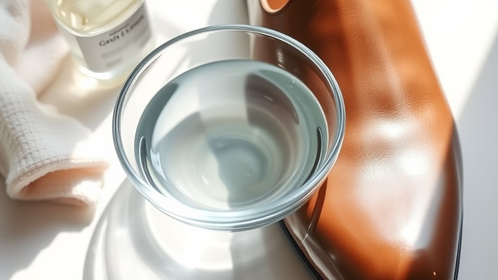 mix gentle cleaning ingredients