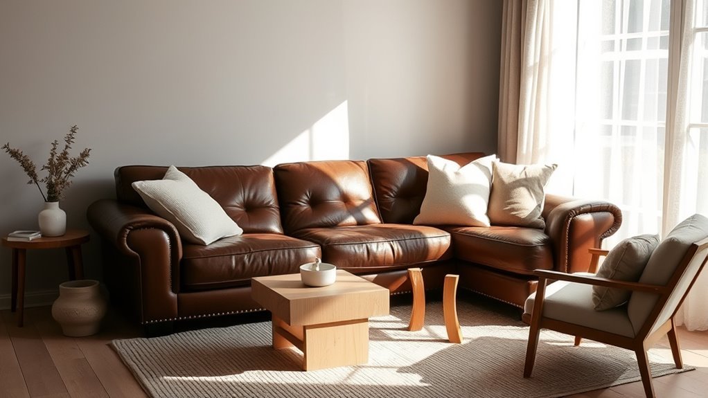 neutral shades enhance warmth