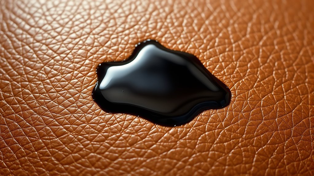 oil deeply penetrates leather
