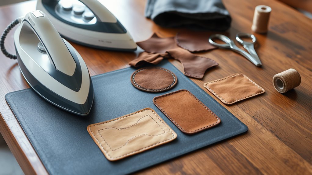 prepare materials select suitable patch