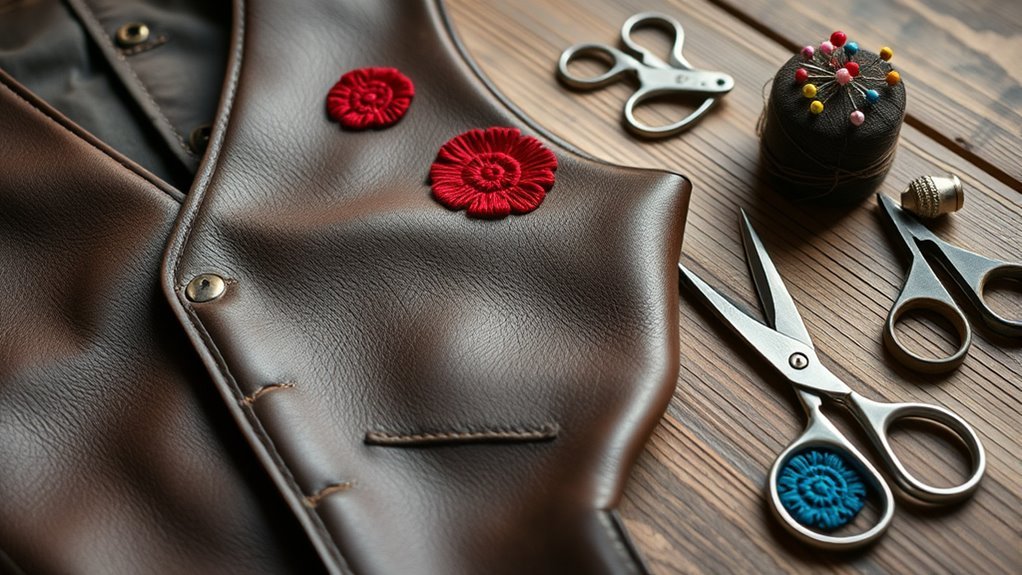 prepare sewing materials beforehand