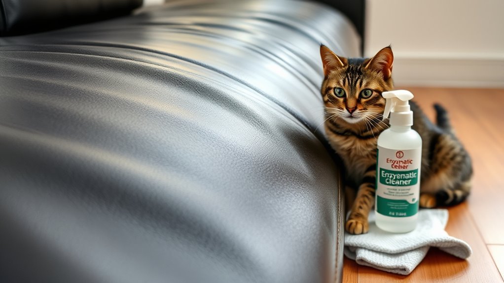 promptly clean and condition