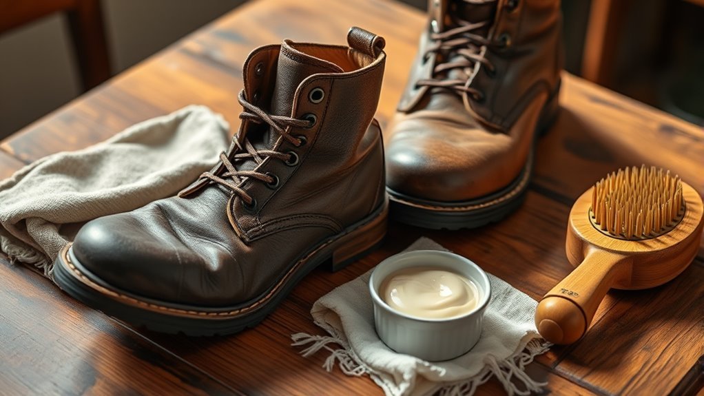 quick leather softening method