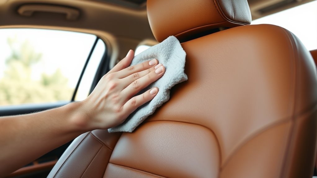 regular leather seat maintenance