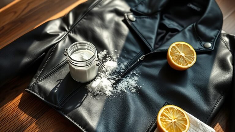 remove food odor from leather