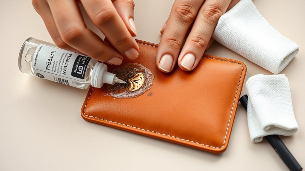 remove sharpie from leather