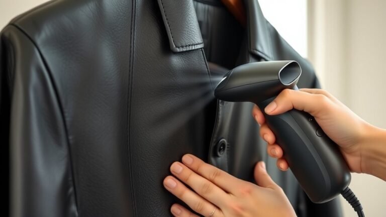 remove wrinkles from faux leather