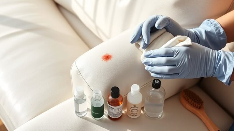 removing ink from white leather