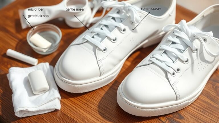 removing ink from white leather