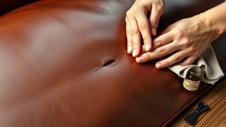 repair leather cat scratches