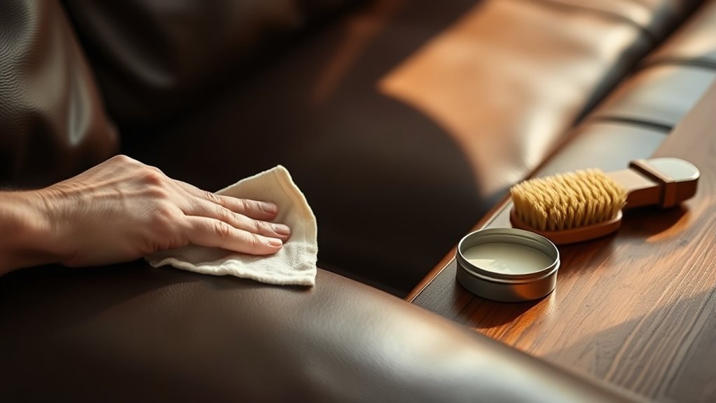 safe shoe polish application