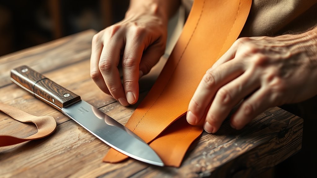 soak leather before shaping