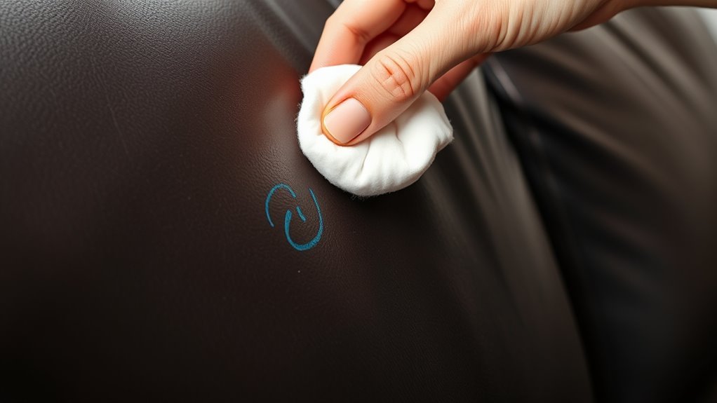 test and protect leather