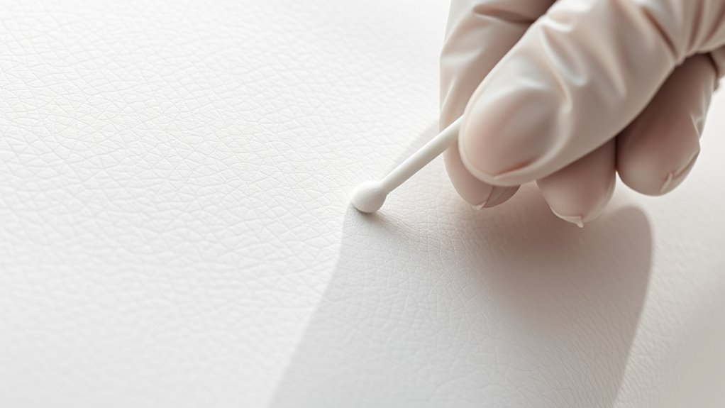 test cleaning solution first