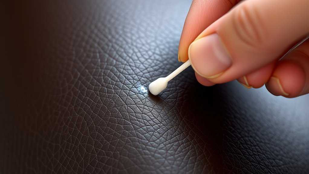 test hidden area first