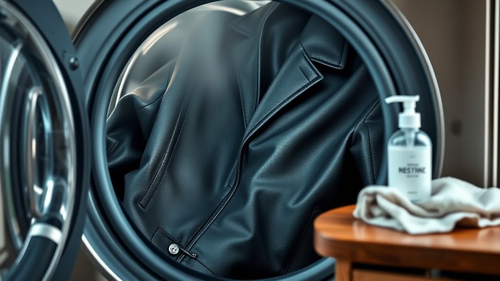 use gentle cautious cleaning