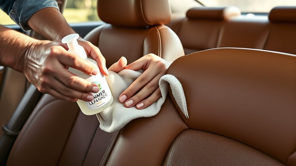 use gentle ph balanced cleaner