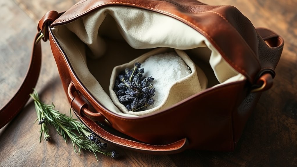 use natural odor absorbers