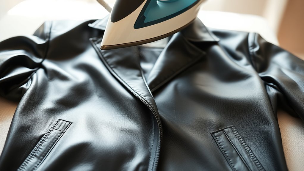 use protective ironing barrier