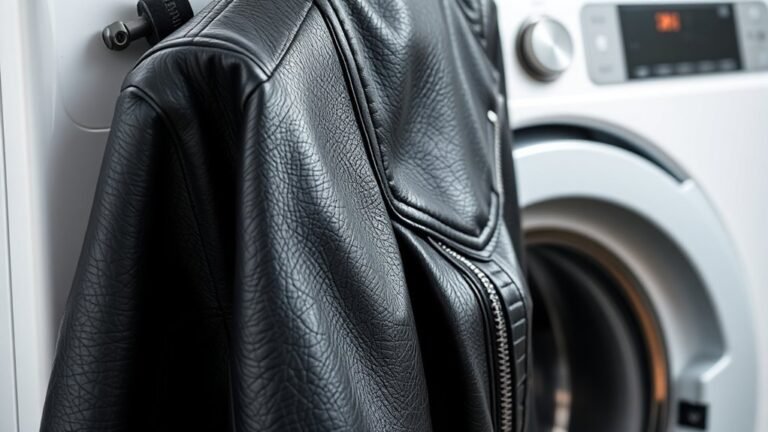 washing leather jackets safely