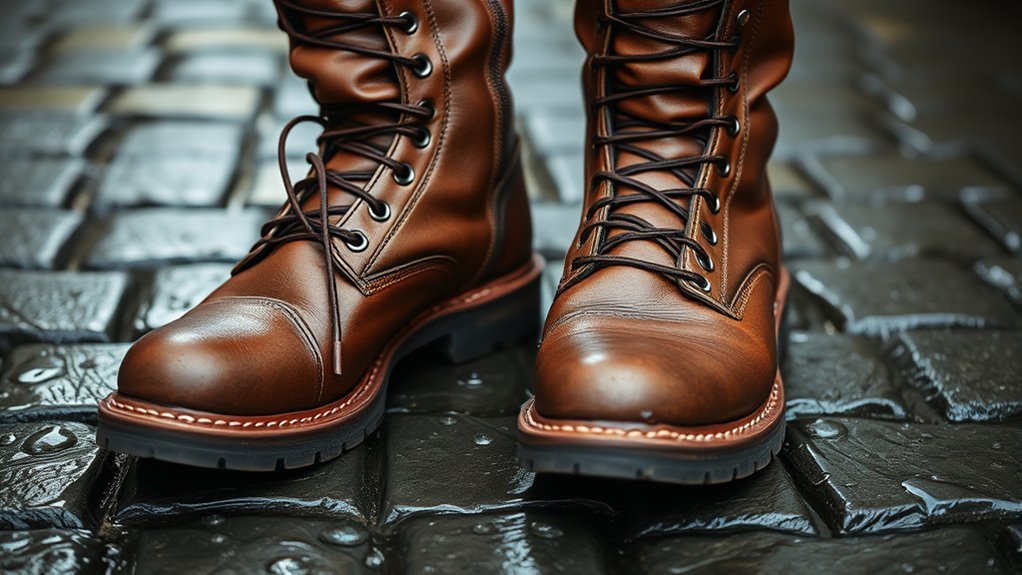 waterproofing leather boots properly