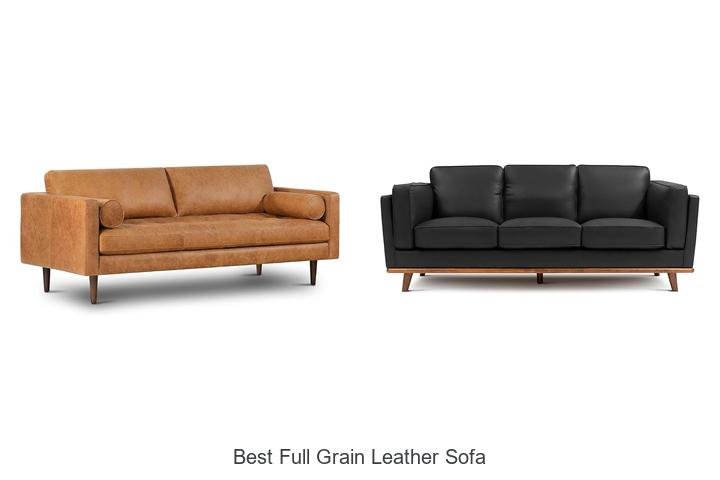 Top Pick: Best Full Grain Leather Sofa Deals