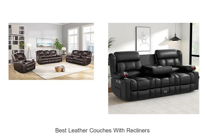 Top 5 Best Leather Couches with Recliners Revealed!