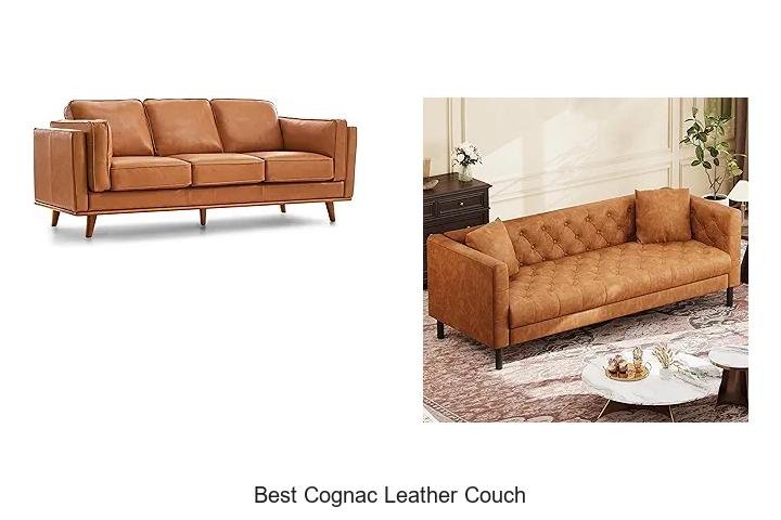 BEST COGNAC LEATHER COUCH: TRANSFORM YOUR SPACE