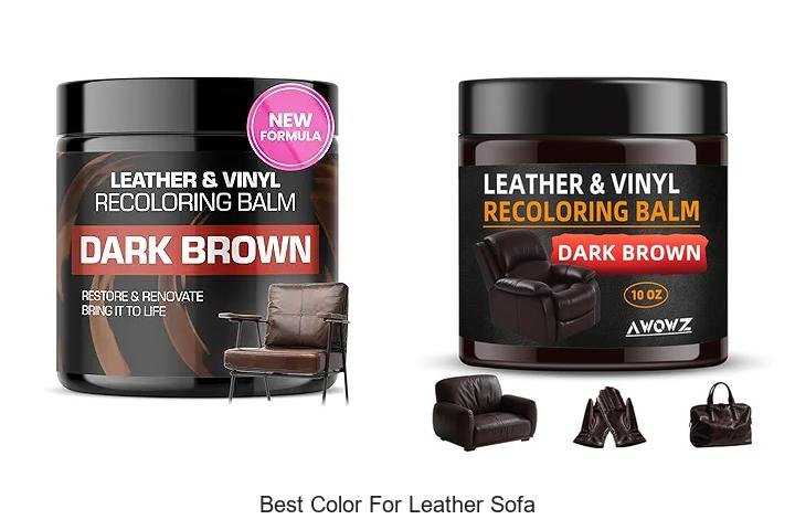 BEST COLOR FOR LEATHER SOFA THAT STUNS EVERY GUEST